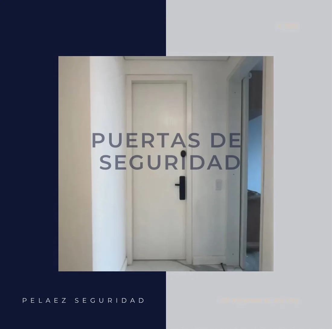 Puertas de seguridad - Pelaez Seguridad